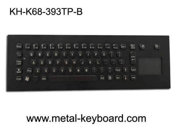 Buy cheap FCC Stainless Steel Computer Keyboard 5VDC With Touchpad Mouse from wholesalers