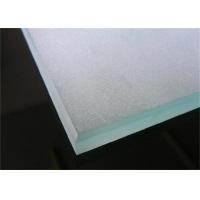 Buy cheap Custom Size Frosted Shower Glass / Acid Etched Glass Panels For Living Room product