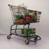 Buy cheap American Gray 60L Small Shopping Trolley Zinc Powder Coating Lightweight from wholesalers