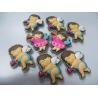 Buy cheap Flexible 3D Boys Girls Angel Shape PVC Fridge Magnet Sticker With Cheap Wholesale Price, For Home Decoration from wholesalers