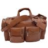 Buy cheap Genuine Leather Travel Duffel Bags Fashionable For Young Men / Women from wholesalers