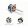 Buy cheap SMA Straight Jack type 2 Hole Flange 50 Ohm panel mouont Coaxial LWR200 waterproof Female Connector for CCTV antenna from wholesalers