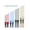Buy cheap 3A Nylon Braided Lightning Cable , Nylon Micro Usb Cable For Apple Charging Cord from wholesalers