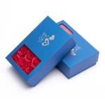 115*115*110 mm 0.406 kg Rose Flower Gift Jewelry Box Packaging Jewelry Box