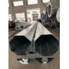 Buy cheap Hot Dip Galvanized Transmission Steel Pole 6mm Thick Q460 Octagonal 100FT from wholesalers