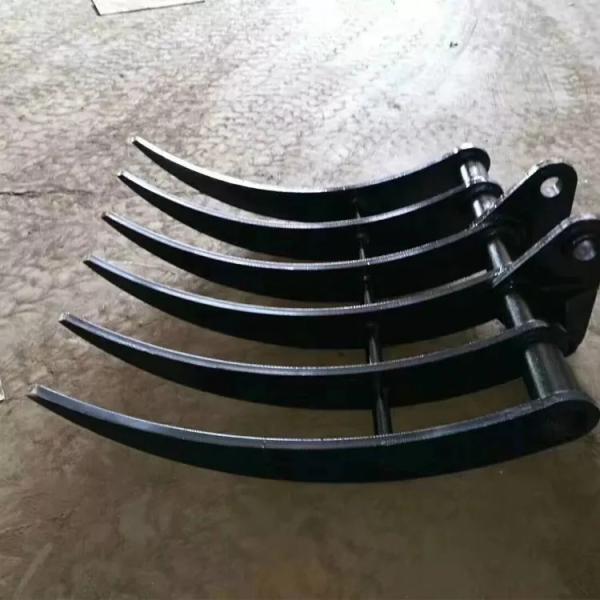 Buy cheap 6 Teeth 10-13 Ton Excavator Root Rake For Deawoo DH100 DH130 DH150 from wholesalers