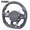 Buy cheap Custom Led Gold Foil Pattern Mercedes Benz Steering Wheel Forged Carbon Fiber from wholesalers