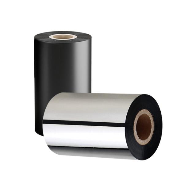 Buy cheap Wax Resin Black Thermal Transfer Ink Ribbon 110*300 for Label Printer from wholesalers