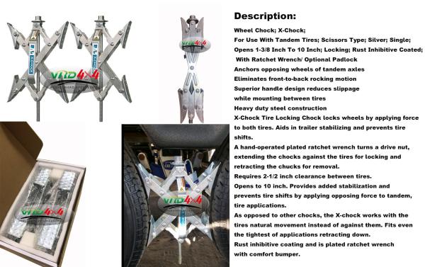 Buy cheap Wheel Chock X-Chock Car Wheel Stabilizer Auto Wheel Stabilizer Chock from wholesalers