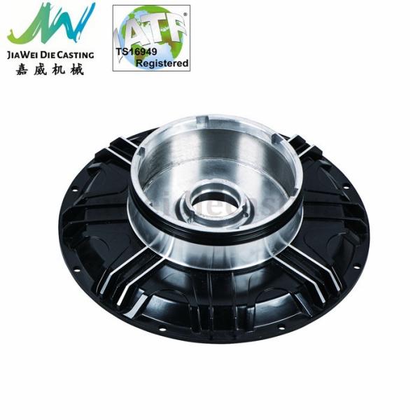 Black Painting / Coating Die Casting Surface Finish for Metal Aluminum Diecast