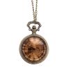 Buy cheap Retro Vintage Pocket Watch Clock Quartz Movt With 0.8m Chain from wholesalers