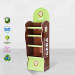 ISO 9001 Pantone Color 157gsm Cardboard Stand Up Display