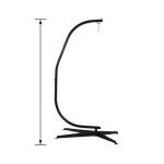 21.5kg Heavy Duty Swing C Stand for Modern Design Durable Solid Steel Hammock