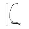 Buy cheap Customized Color Solid Steel Hammock Chair C Stand Modern Design for Heavy Duty Swing from wholesalers