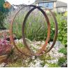 Buy cheap SGS Certified Rust Corten Steel Rusty Metal Ring Sculpture Outdoor Landscapes from wholesalers