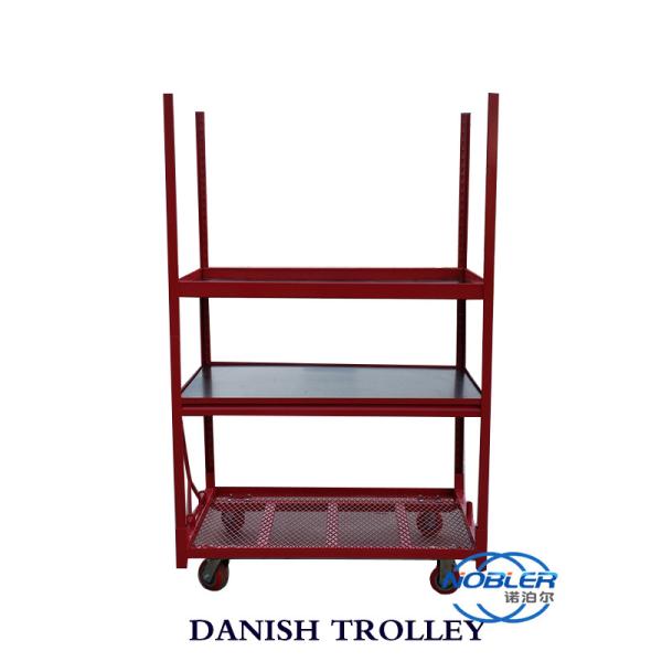 Buy cheap Greenhouse Pull Net Q235 PP Wheel CC Danish Plant Trolley from wholesalers