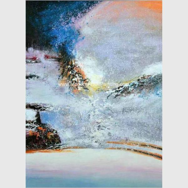 Buy cheap Hand Painted Abstract Landscape Paintings Modern Wall Art on Canvas for Decor from wholesalers