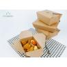 Buy cheap Quadrid Lid Disposable Salad Boxes Grease Proof Leak Resistant from wholesalers