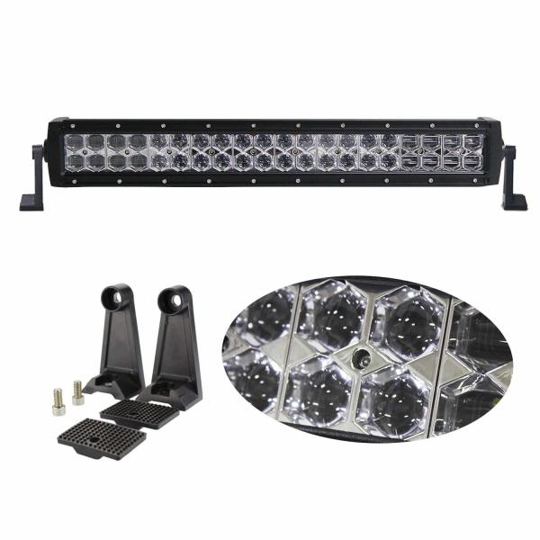 Buy cheap Super Bright 6D 200w 4x4 Off Road LED Light Bar 22 Inch Waterproof from wholesalers