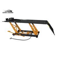 Buy cheap Air Operated ATV Motorcycle Lift Table 0.7Mpa With Side Extensions product