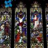 Buy cheap Anti UV Church Stained Glass Customized Size Thickness Shape Color from wholesalers