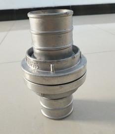 Buy cheap Round Shape Aluminum Fire Hose Couplings Storz Style Male Female Connector from wholesalers