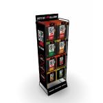 Customized Double-sided Metal Can Storage Rack DIY Gourmet Cola Beverage Rack
