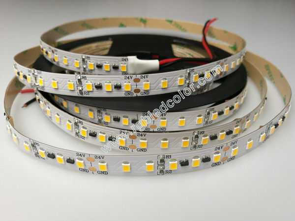 sdcm <3 cri>97 dc24v 120led/m 2835 cc led strip without voltage drop