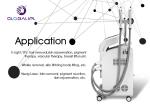 Colour Laser Multifunction IPL RF Beauty Equipment 2500W 44*53*89cm Size