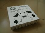 Custom design printed clothing packaging box flat pack shipping carboard paper