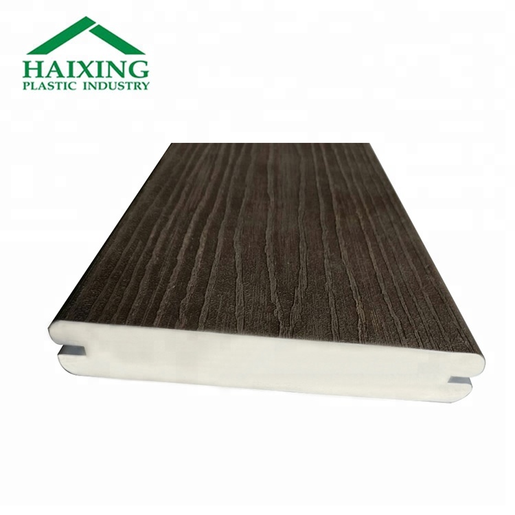 Wood Texture Optional WPC Decking Co-extrusion Technology for Smart Building Materials