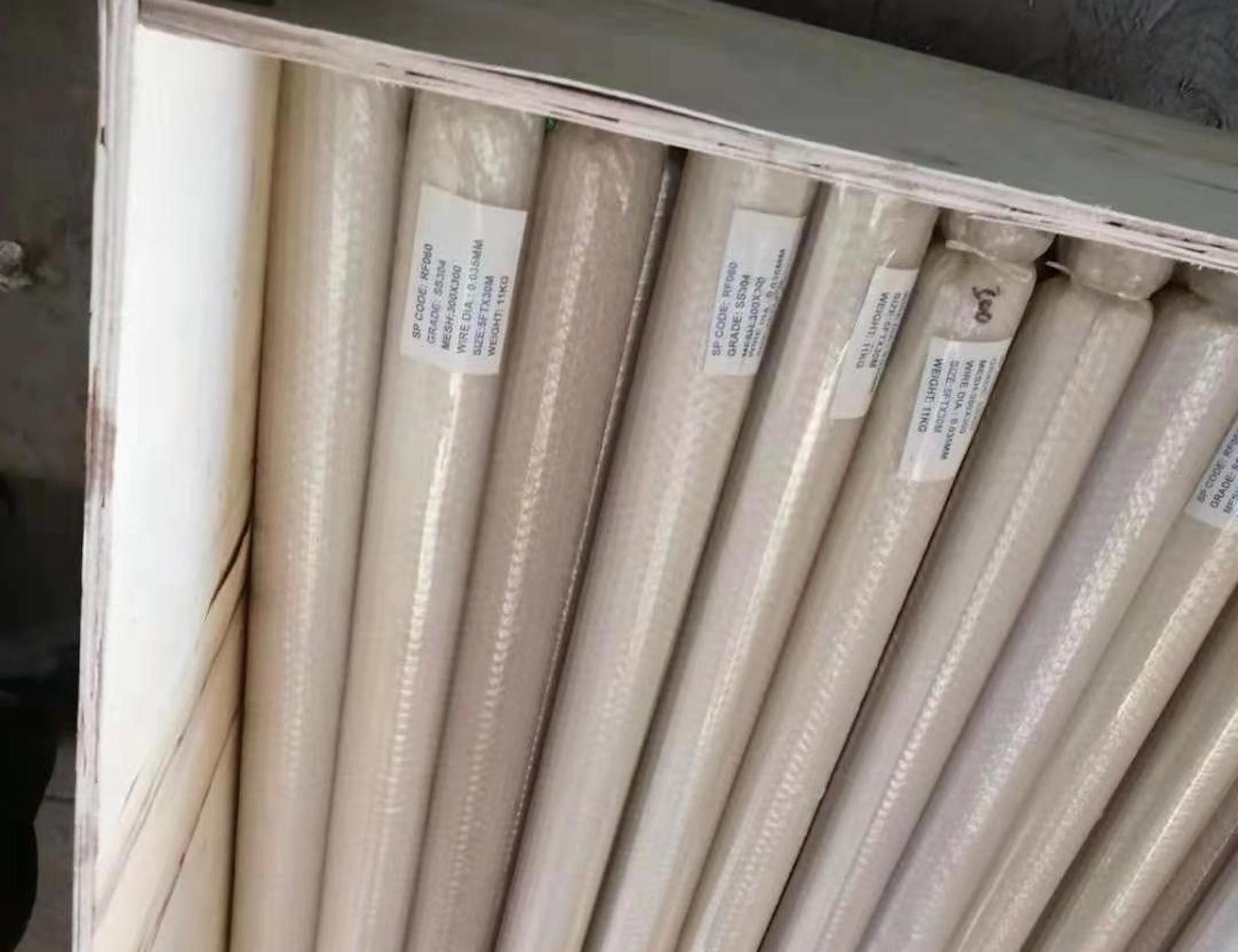 Natural Colour SS 201 Wire Filter Screen Stainless Steel Gauze Mesh