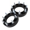 Buy cheap Set of 2 1.5" 8x6.5 Black Wheel Spacers | Black Fits Chevy Silverado 2500 Trucks 3500 from wholesalers