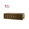 Buy cheap 5 Port Fiber Optic Network Switch Industrial Grade Gigabit Fiber Switch from wholesalers
