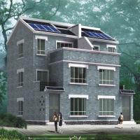 Buy cheap Wind Resistant Light Steel House Villa With Q550 Light Gauge Steel Keel Modern product
