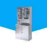 900 * 500 / 275 * 1800mm Hospital Storage Cabinets For Medical Treatment