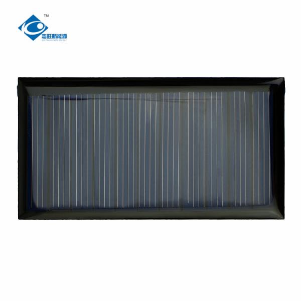 5.5V High Efficiency Poly Solar Panel 0.34W Epoxy Adhesive Solar Panel ZW-7438