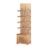 Buy cheap Modern Free Standing Display Stand Wooden Food Display Stand For Grocery from wholesalers