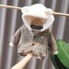 Buy cheap Embroidered 1.1M Childrens Winter Jackets Outdoor Coats Hooded Cotton from wholesalers
