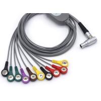Buy cheap 12 Channel ECG Snap Cable Compatible , 2107229-001 Patient Monitor Cable product