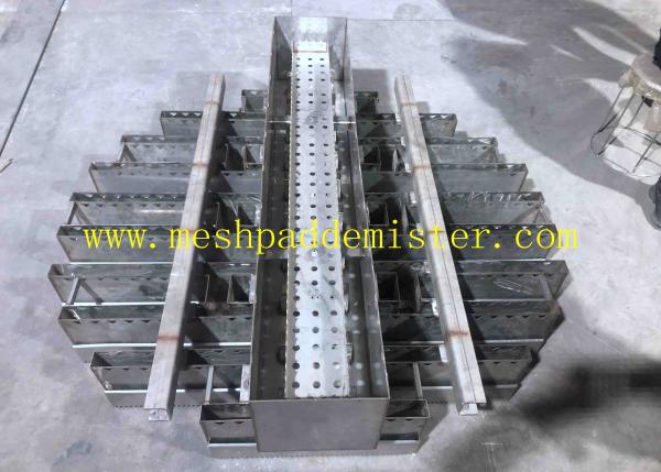 Buy cheap Duplex 2205 Plate Anti Corrosion Liquid Distributor Packed Column from wholesalers
