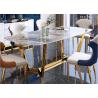 Buy cheap Restaurant Marble Style Dining Table from wholesalers