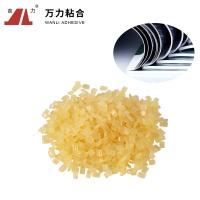Buy cheap Yellowish Solid Hot Melt Adhesive EVA Flaky High Temp Glue EVA-C-22 product