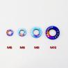 Buy cheap All size Anodizing color Titanium alloy washer M2-M22 from wholesalers