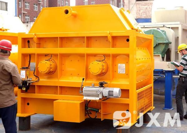 Buy cheap Road Twin Shaft Hydraulic Electrical Concrete Mixer from wholesalers