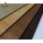 Commercial Wood Look Linoleum Roll Flooring 2mm Heterogeneous Vinyl Sheet