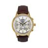Buy cheap Stainless Steel Back Watch / Genuine Leather Watch With Power Reserve , Logo Custom from wholesalers