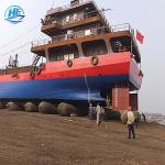 Dia 0.5m-4.5m Marine Salvage Airbag For Launching The Ship Dry Dock Airbag
