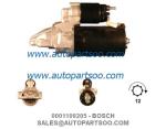 0001109302 0001109303 - BOSCH Starter Motor 12V 2.5KW 9T MOTORES DE ARRANQUE
