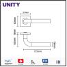 Buy cheap Stainless Steel Fire Door Lever Handle EN1906 and EN1634 Satin Finish from wholesalers